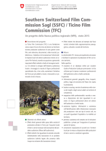 Southern Switzerland Film Com- mission Sagl (SSFC) / Ticino Film
