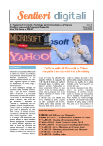 L`offerta ostile di Microsoft su Yahoo: è in palio il