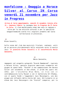 Fasano Jazz 2014: 5 giugno con Sweet James... Session!