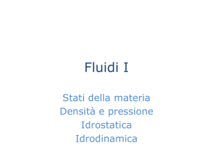 Fluidi I - I blog di Unica