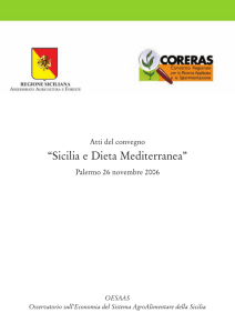 Sicilia e Dieta Mediterranea