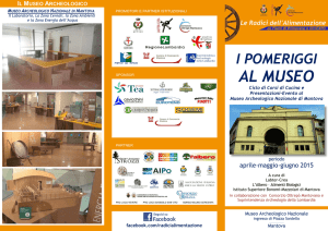 Fase primaverile Aprile- Giugno 2015