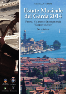 Estate Musicale del Garda 2014 - Hotel Eden Salò, Lago di Garda