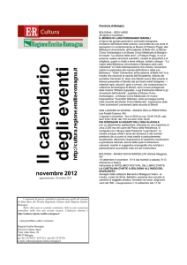 novembre 2012 - Regione Emilia Romagna