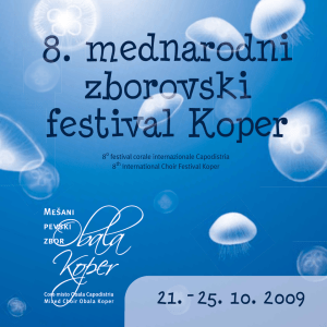 8. Zborovski festival Koper