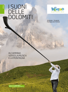 ISuoniDelleDolomiti brochure_2012