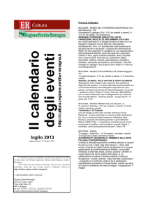 luglio 2013 - Regione Emilia Romagna