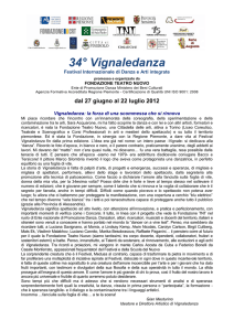 34° Vignaledanza - Comune di Vignale Monferrato