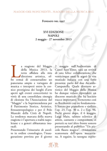 Brochure 2013 - Maggio della Musica