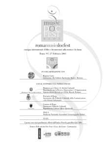 romamusicdocfest - art doc festival