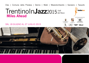 "trentino in jazz" 2015