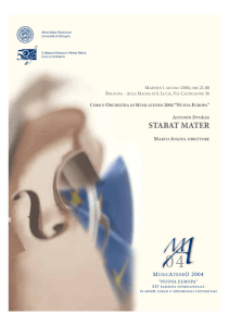 stabat mater - Unibo Magazine