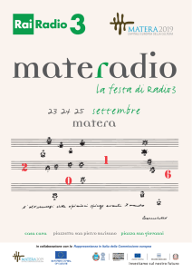 Materadio 2016 programme