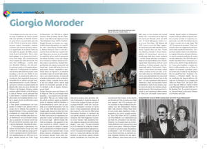 Giorgio Moroder - Accademia della Montagna