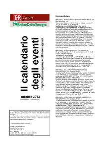 ottobre 2013 - Regione Emilia Romagna