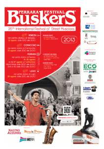 Presentazione del Ferrara Buskers Festival 2013