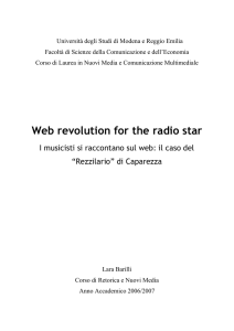 Web Revolution for the Radio Star