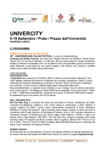 UNIVERCITY - Polo Universitario "Città di Prato"