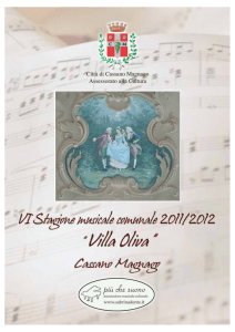 stagione musicale 2011 villa oliva