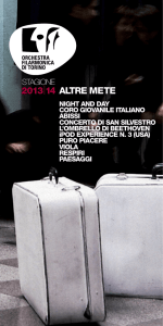 2013|14 altre mete - Orchestra Filarmonica di Torino