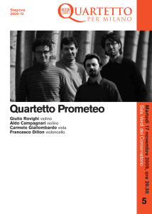Programma - Società del Quartetto di Milano