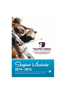 Stagione Musicale - Assomusica Santa Cristina