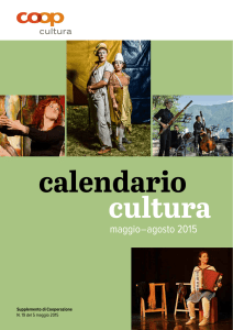 maggio – agosto 2015 - Parrocchia di Giubiasco