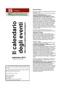 settembre 2013 - Regione Emilia Romagna