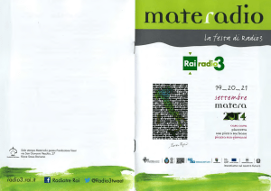 Programma Materadio2014 – scarica la brochure in