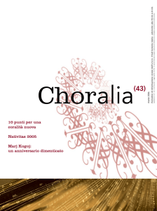 Choralia n. 43