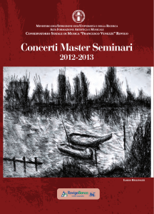 Concerti Master Seminari - Conservatorio di Musica “Francesco