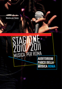 2010/2011 - Auditorium Parco della Musica