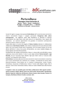 PerformDance Rassegna Internazionale di