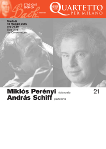 Miklós Perényi violoncello András Schiff pianoforte 21