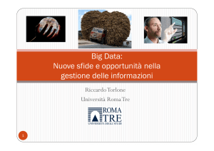 Big Data: Nuove sfide e opportunità nella gestione delle informazioni