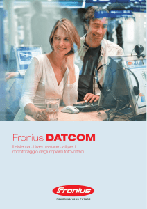 Fronius DATCOM - Fronius International