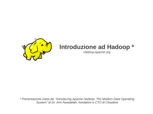 Hadoop - DB group, Unimore