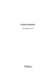 The Observer 5.0 Guida Rapida_A4