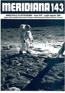 BIMESTRALE DI ASTRONOMIA Anno XXV Luglio