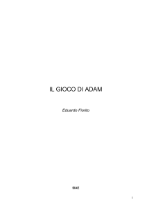 Il gioco di Adam - Eduardo Fiorito Studio