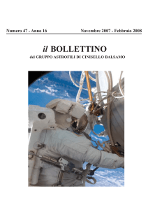 Bollettino GACB n. 47 - Gruppo Astrofili Cinisello Balsamo