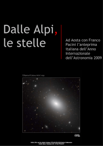 Verso l`Anno Internazionale dell`Astronomia 2009