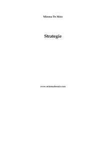 Strategie - Mimma De Maio