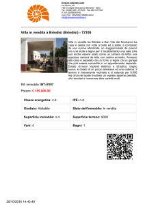 Villa in vendita a Brindisi (Brindisi) - 72100