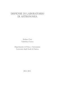 dispense del corso - Dipartimento di Fisica e Astronomia