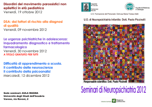 Locandina Seminari di NPI