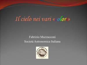 Mazzucconi - Astronomia In vari colori