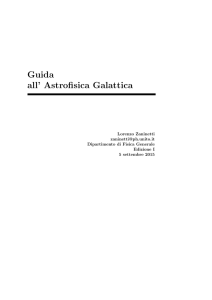 Guida all` Astrofisica Galattica