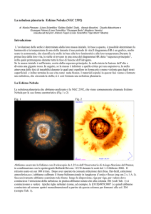 Spettroscopia a bassa risoluzione dell`Eskimo Nebula