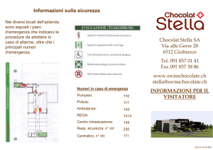 Chocolat Stella SA Via alle Gerre 28 6512 Giubiasco Tel. 091 857